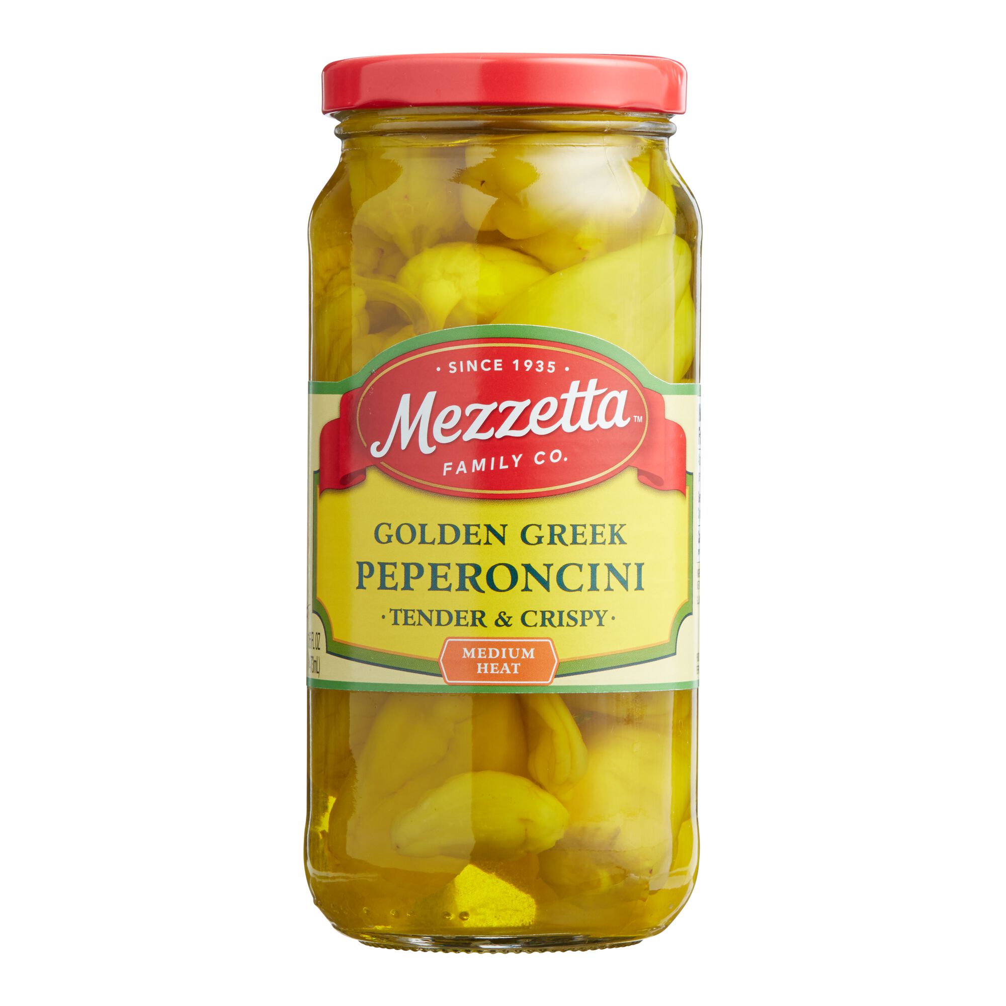 Mezzetta Golden Greek Peperoncini Set of 2