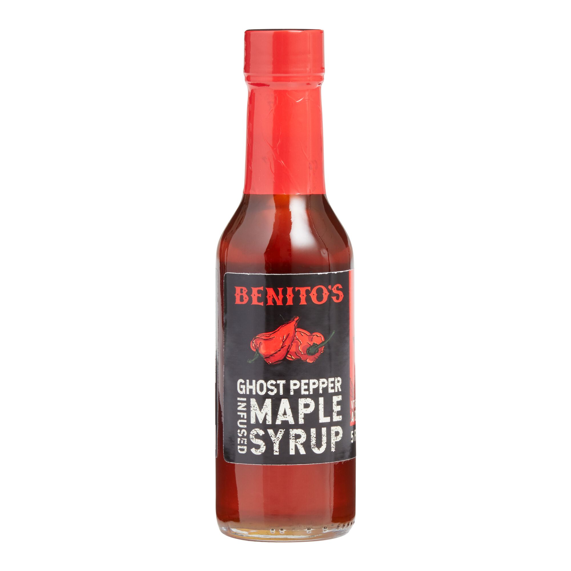 Benito's Ghost Pepper Infused Maple Syrup 2 Benito's Ghost Pepper Infused Maple Syrup